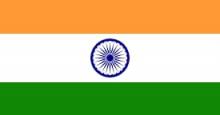 bandera de la India