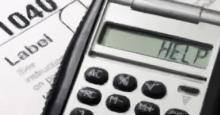 Help escrito en una calculadora